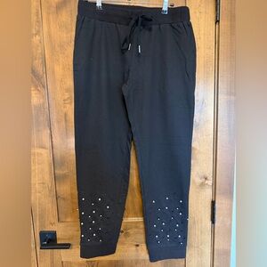VOCAL embellished joggers - NEW - size L